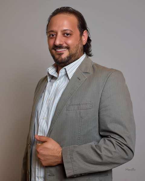 Portrait photography session